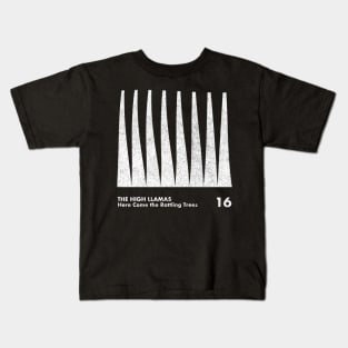 Here Come The Rattling Trees / The High Llamas / Minimalist Artwork Kids T-Shirt